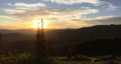 Sunset in Steamboat Springs, Colorado