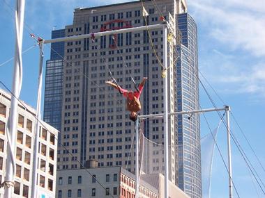 Flying Trapeze in New York City
